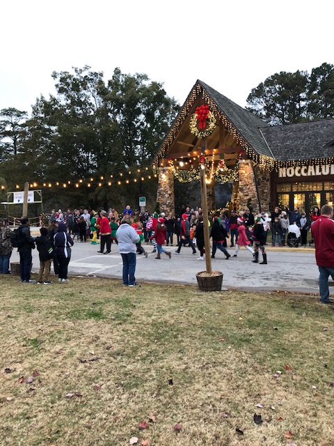 jacks booth at a christmas festival