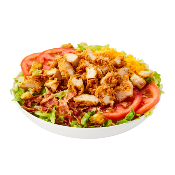 crispy chicken blt salad