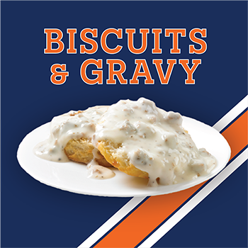 GAME DAY BISCUITS & GRAVY