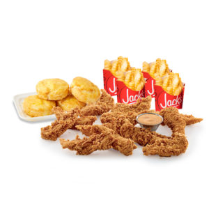 Eat at Jack's chicken fingers