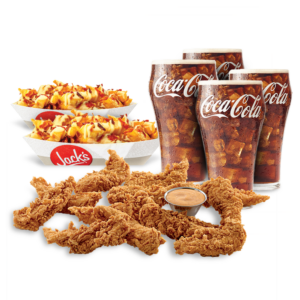 Eat at Jack's big game meal