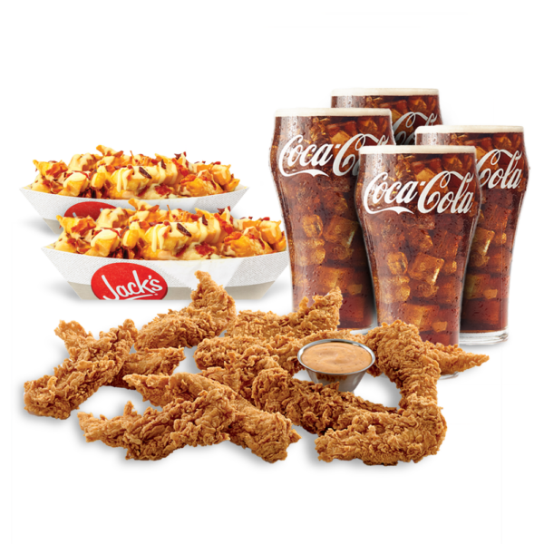 Eat at Jack's big game meal