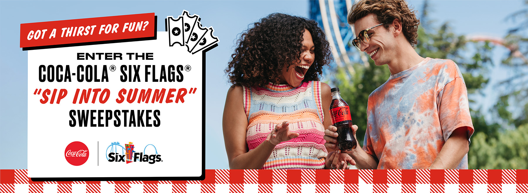 Eat at Jack's Coca-Cola Six Flags Sweepstakes