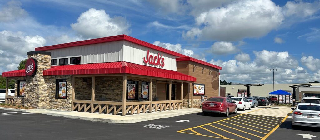 Jack's free breakfast grand opening