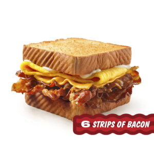 Ultimate Big Bacon Breakfast Sandwich