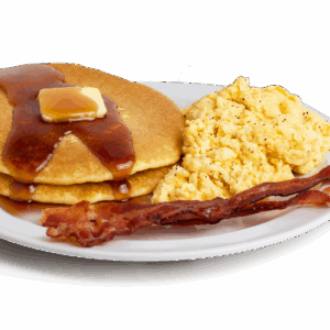 flapjack breakfast plate