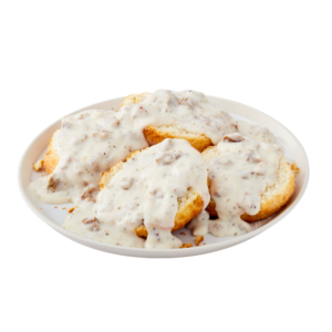 double biscuit & gravy