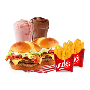 big bacon meal for 2