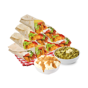 chicken bacon wrap box